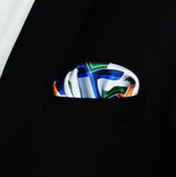 Techno Illusion – Silk Pocket Square - Pocket Squares | Monzoro Pakistan