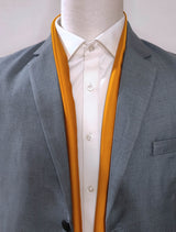 Mustard Solid - Silk Scarves - Silk Scarves | Monzoro Pakistan