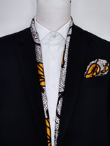 Autumn to Remember - Silk Scarf & Pocket Square Set - Combo Sets | Monzoro Pakistan