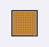 Geometric Repeat Pattern - Silk Pocket Square - Pocket Squares | Monzoro Pakistan
