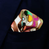 Foulard Pattern - Silk Pocket Square - Pocket Squares | Monzoro Pakistan