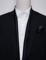 The Black Matter - Silk Scarf & Pocket Square Set - Combo Sets | Monzoro Pakistan