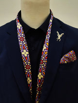Colourful Abstract Art - Silk Men Scarves Set - Combo Sets | Monzoro Pakistan