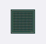Green and Gold Reversible - Silk Pocket Square - Pocket Squares | Monzoro Pakistan