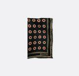 Black & Gold Reversible Silk Pocket Square - Pocket Squares | Monzoro Pakistan