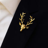 Alpha Antler - Bright Golden Lapel Pins