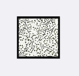 Modern Floral Silk Pocket Square