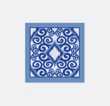 Seamless Hand Drawn Pattern Silk Pocket Square