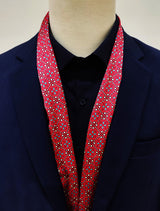 Seamless Repeat Pattern Silk Men Scarves - Silk Scarves | Monzoro Pakistan