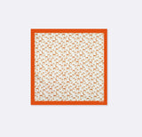 ANIMATED DEER SILK POCKET SQUARES