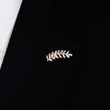 Barley Leaf - Golden Lapel Pins - Lapel Pins | Monzoro Pakistan