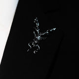 Antique Markhor – Gunmetal Lapel Pins