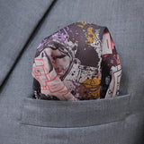 Doodle Do Silk Pocket Square