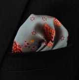 The Paisley Petals - Silk Pocket Square - Pocket Squares | Monzoro Pakistan