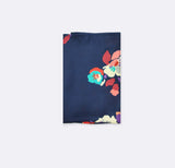The Deep Blue Floral - Silk Pocket Square - Pocket Squares | Monzoro Pakistan