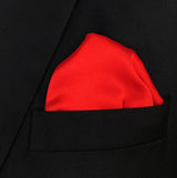 Valentine Red - Silk Pocket Square - Pocket Squares | Monzoro Pakistan