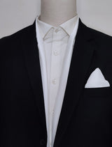 Pearl White Paradigm - Silk Scarf & Pocket Square Set - Combo Sets | Monzoro Pakistan