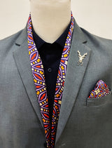 Colourful Abstract Art - Silk Men Scarves Set - Combo Sets | Monzoro Pakistan