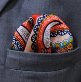 Paisley Art Show - Silk Pocket Square - Pocket Squares | Monzoro Pakistan
