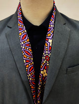 Colourful Abstract Art - Silk Men Scarves - Silk Scarves | Monzoro Pakistan