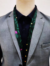 Scottish Thirstle Vector Art - Silk Men Scarves - Silk Scarves | Monzoro Pakistan