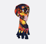 The Mighty Blue Jungle Silk - Silk Men Scarves - Silk Scarves | Monzoro Pakistan