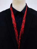 Red Velvet - Silk Scarves - Silk Scarves | Monzoro Pakistan