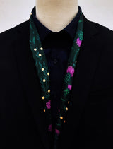 Scottish Thirstle Vector Art - Silk Men Scarves - Silk Scarves | Monzoro Pakistan