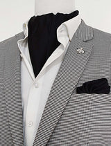 The Black Matter Silk Ascot Set - Combo Sets | Monzoro Pakistan