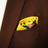 Morning Bird – Silk Pocket Square - Pocket Squares | Monzoro Pakistan