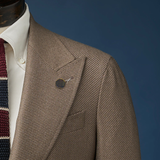 Blue & Gold Button Lapel Pin