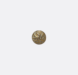Golden Scallop Lapel Pin