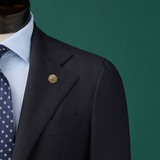 Golden Scallop Lapel Pin