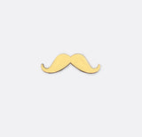 Golden Moustache – Golden Lapel Pins