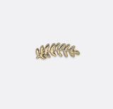 Barley Leaf - Golden Lapel Pins - Lapel Pins | Monzoro Pakistan