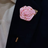 Pink Texture Floral Lapel Pins - Lapel Pins | Monzoro Pakistan