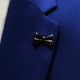 BOW TIE BLACK LAPEL PINS