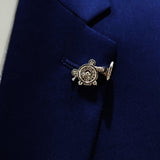 FRENCH HORN SILVER LAPEL PINS