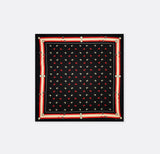 Abstract Horse Silk Pocket Squares
