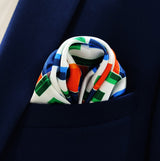 Techno Illusion – Silk Pocket Square - Pocket Squares | Monzoro Pakistan