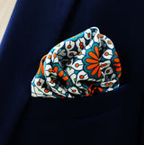 Mexican Floral Loop - Silk Pocket Square - Pocket Squares | Monzoro Pakistan