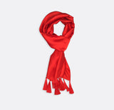 Valentine Red - Silk Scarves - Silk Scarves | Monzoro Pakistan