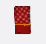 Maroon Mini Dot Polka - Silk Men Scarves - Silk Scarves | Monzoro Pakistan