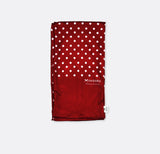 Maroon Dot Polka _ Silk Men Scarves - Silk Scarves | Monzoro Pakistan