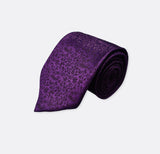 Paisley Purple Self Tie - Neckties | Monzoro Pakistan