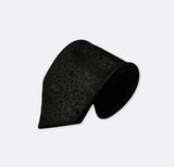 Black Self Tie - Neckties | Monzoro Pakistan