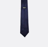 Navy Blue Self Tie - Neckties | Monzoro Pakistan