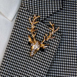 Alpha Antler - Golden Lapel Pins - Lapel Pins | Monzoro Pakistan