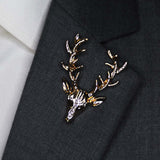 Alpha Antler - Golden Lapel Pins - Lapel Pins | Monzoro Pakistan