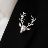 Alpha Antler - Silver Lapel Pins - Lapel Pins | Monzoro Pakistan